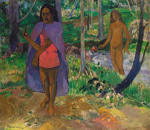 Private art sales Paul Gauguin, Incantation