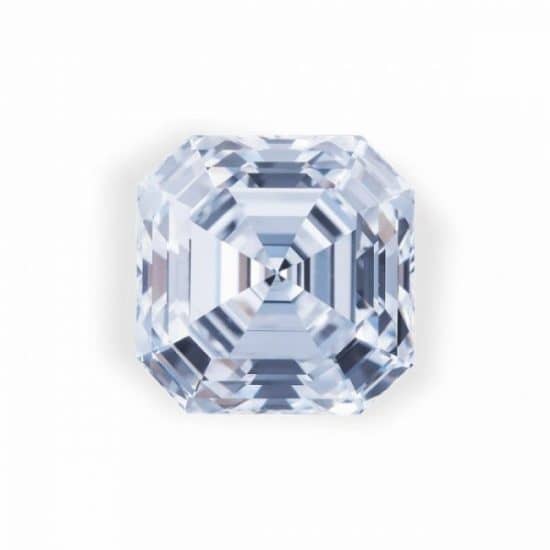 Rare gems for sale exceptional white asscher cut diamond